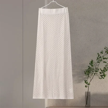 Short Sleeve Crop Top Skirt Set - Image 7