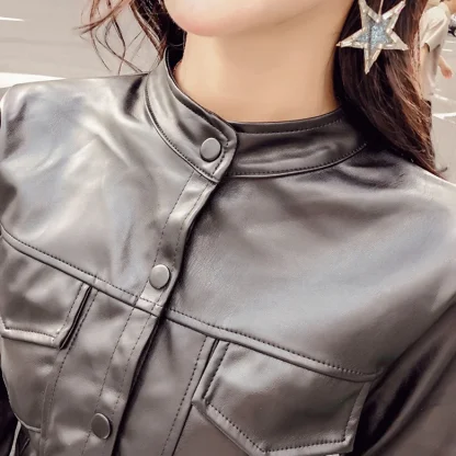 Fit Jacket and High Waist Skirt Set - Image 6