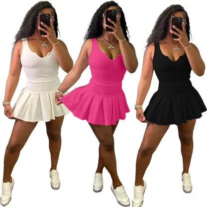 Sexy Casual Two-Piece Skirt Set - Image 2