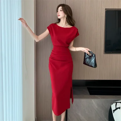 Short Sleeve Top and Long Skirt Set - Image 2