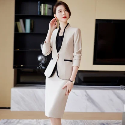 Business Formal Suit Skirt Set
