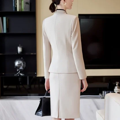 Business Formal Suit Skirt Set - Image 2