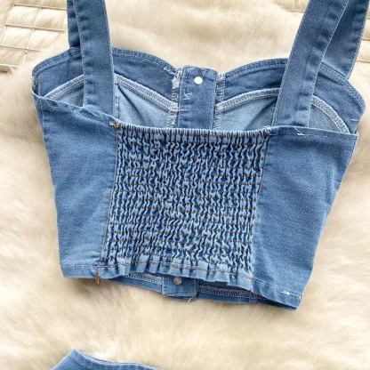 Casual Chic Denim Skirt Set - Image 6