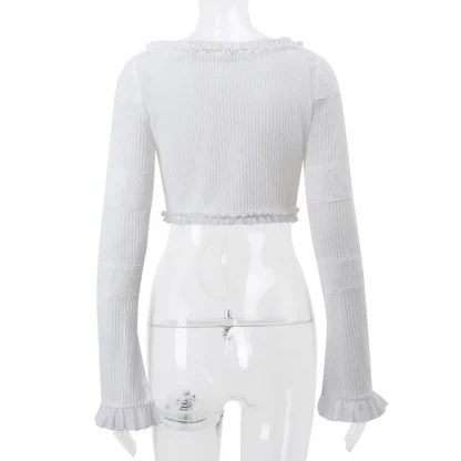 Ruffle Tiered Micro Skirt Set - Image 5
