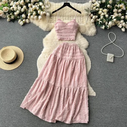 Beach Vibes Two-Piece Skirt Set