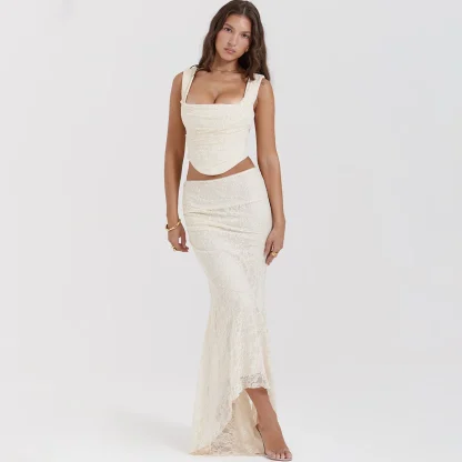 Sunset Glow Maxi Skirt Set - Image 5