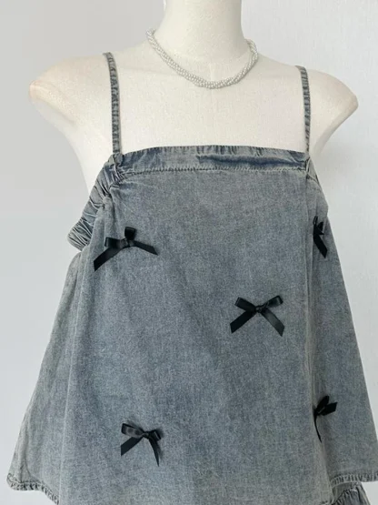 Aesthetic Denim Skirt Set - Image 6