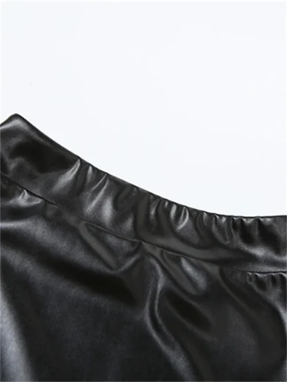 Sleek Night Club Skirt Set - Image 7